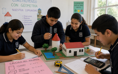 Construyendo y aprendiendo con la geometría de mi comunidad.