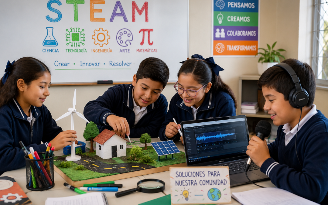 Transformando la educación básica: la revolución del STEAM.