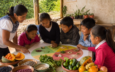 Los colores de la alimentación.